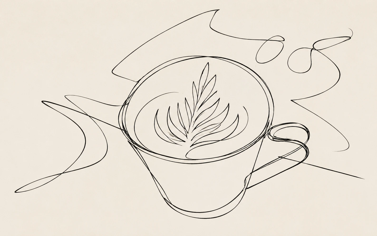 ブランドカフェで提供するオリジナルスイーツのイメージ