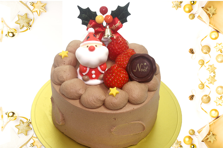 いちごのチョコレートショートケーキ、クリスマス