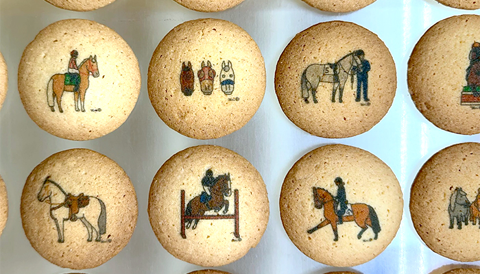 乗馬と競馬のスイーツ