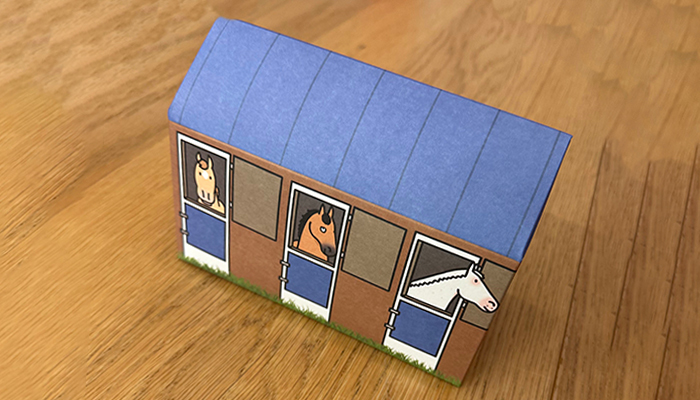 ステーブル（厩舎ボックスのデザイン）